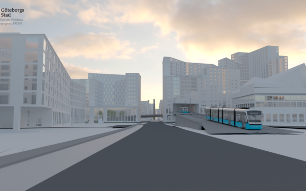 Läs mer om artikeln Göteborg vill integrera kollektivtrafiken i byggnader