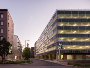 Två parkeringshus med höga hållbarhetsambitioner